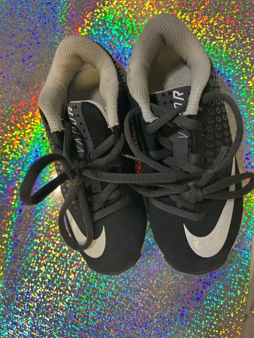 Nike Kids Black and White Athletic Sneakers